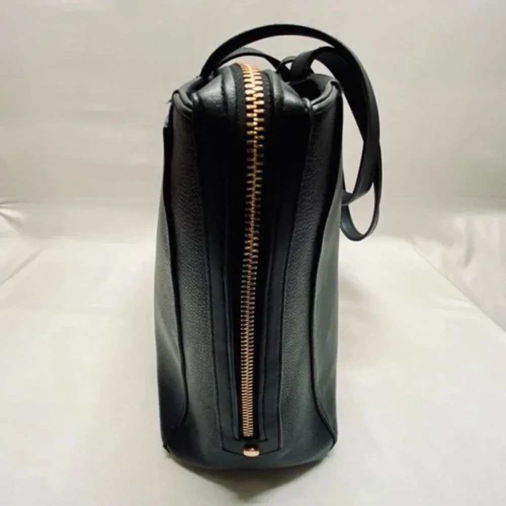 Laptop Bag Breifcase‎ Purse A New Day Women's Black Gold Shoulderbag Target EUC
